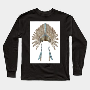 Bronze headdress Long Sleeve T-Shirt